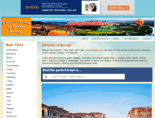 Tablet Screenshot of europehotels.com
